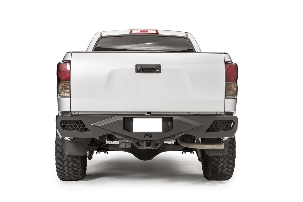 Fab Fours TT07-E1550-1 Vengeance Rear Bumper; 2 Stage Black Powder Coated; - Truck Part Superstore