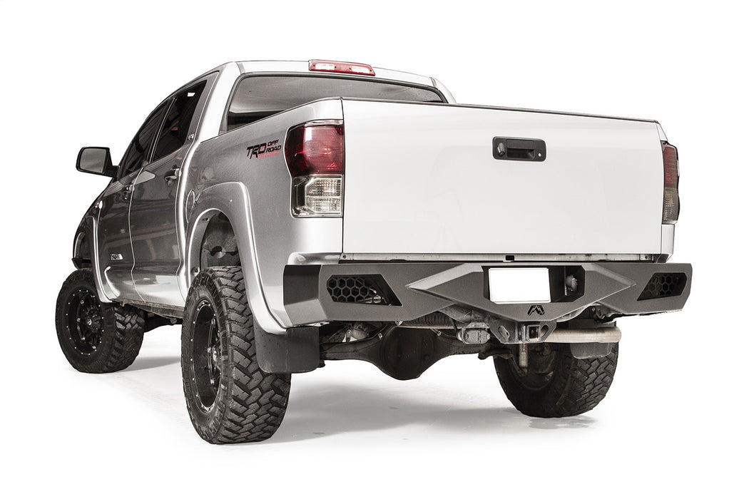 Fab Fours TT07-E1550-1 Vengeance Rear Bumper; 2 Stage Black Powder Coated; - Truck Part Superstore