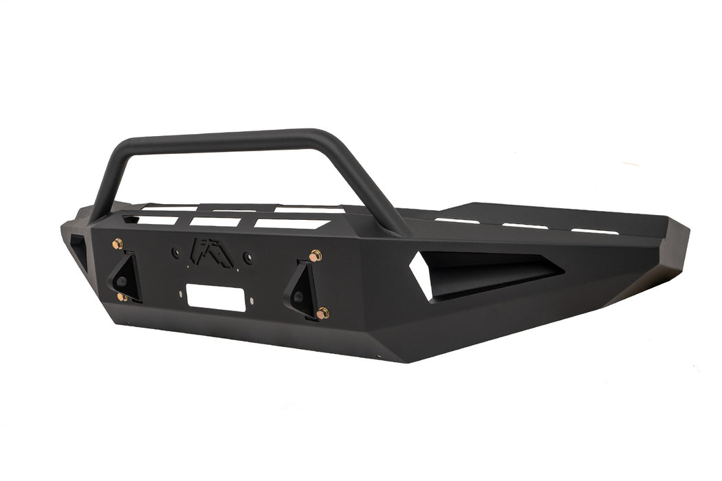 Fab Fours TT07-RS1862-1 Red Steel Front Bumper; w/Pre-Runner Guard; - Truck Part Superstore