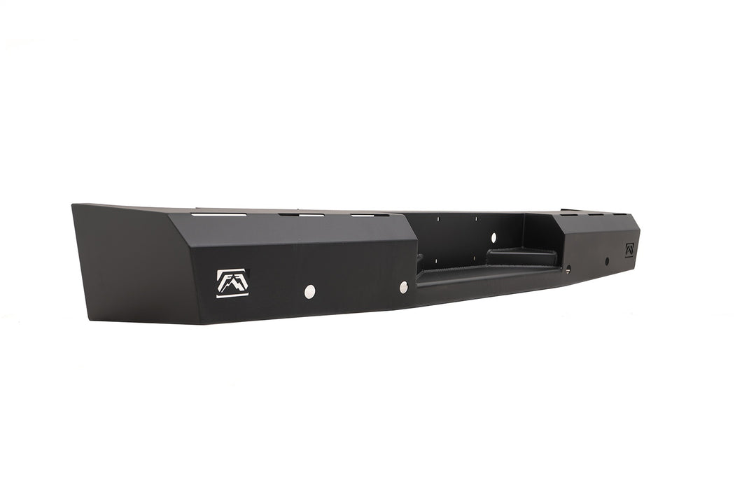Fab Fours TT07-RT1550-1 Red Steel Rear Bumper; - Truck Part Superstore
