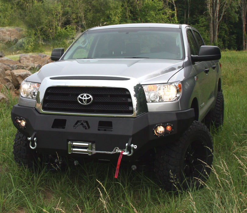 Fab Fours TT07-H1851-1 Premium Heavy Duty Winch Front Bumper - Truck Part Superstore