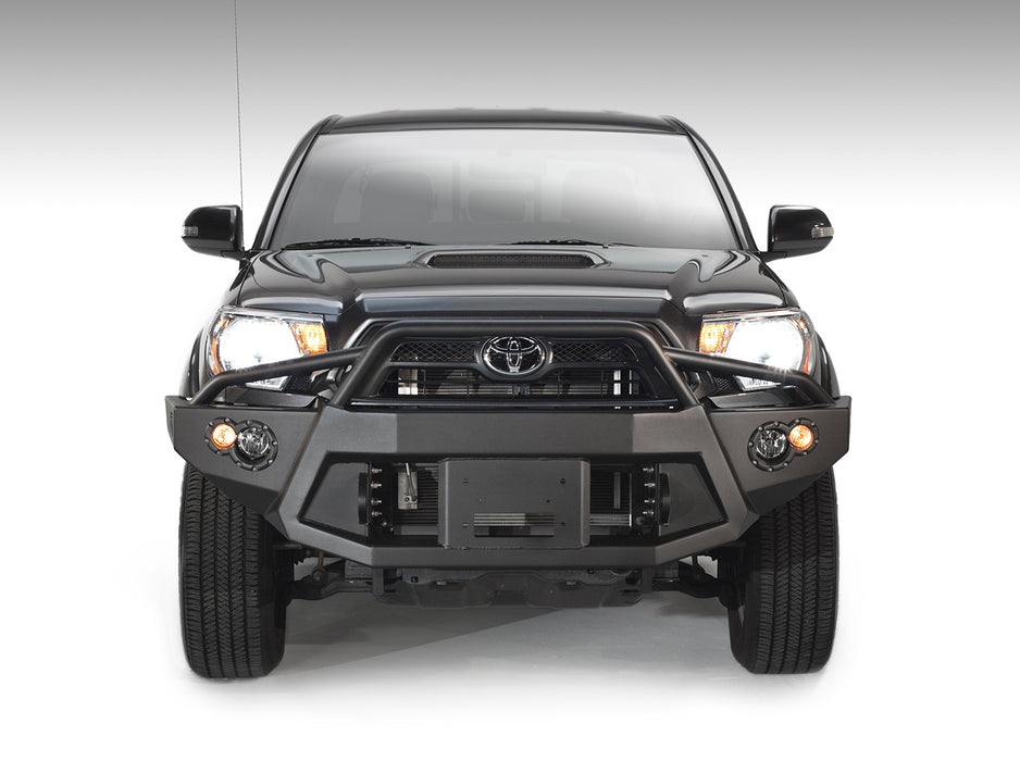 Fab Fours TT12-B1652-B Premium Heavy Duty Winch Front Bumper - Truck Part Superstore
