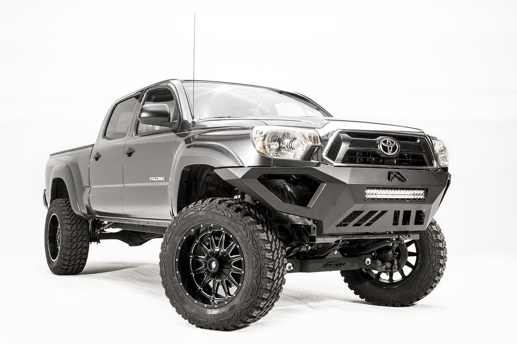 Fab Fours TT12-D1651-B Vengeance Front Bumper; Uncoated/Paintable; No Guard; [AWSL]; - Truck Part Superstore
