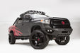 Fab Fours TT14-D2851-1 Vengeance Front Bumper; 2 Stage Black Powder Coated; No Guard; - Truck Part Superstore