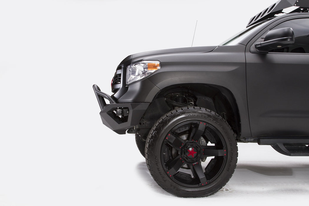 Fab Fours TT14-D2852-1 Vengeance Front Bumper; 2 Stage Black Powder Coated; Pre-Runner Guard; - Truck Part Superstore