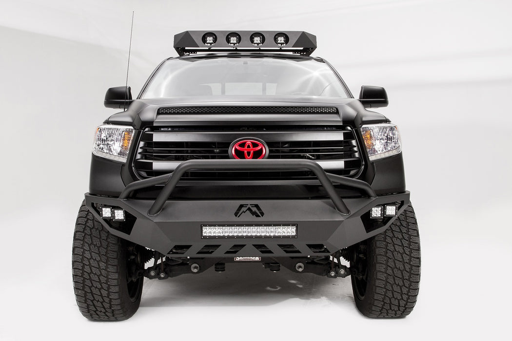 Fab Fours TT14-D2852-B Vengeance Front Bumper; Uncoated/Paintable; Pre-Runner Guard; [AWSL]; - Truck Part Superstore