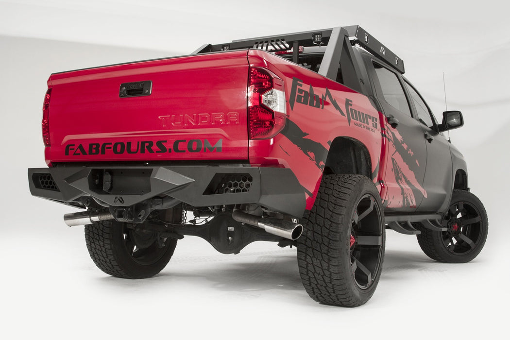 Fab Fours TT14-E2851-B Vengeance Rear Bumper; Uncoated/Paintable; [AWSL]; - Truck Part Superstore
