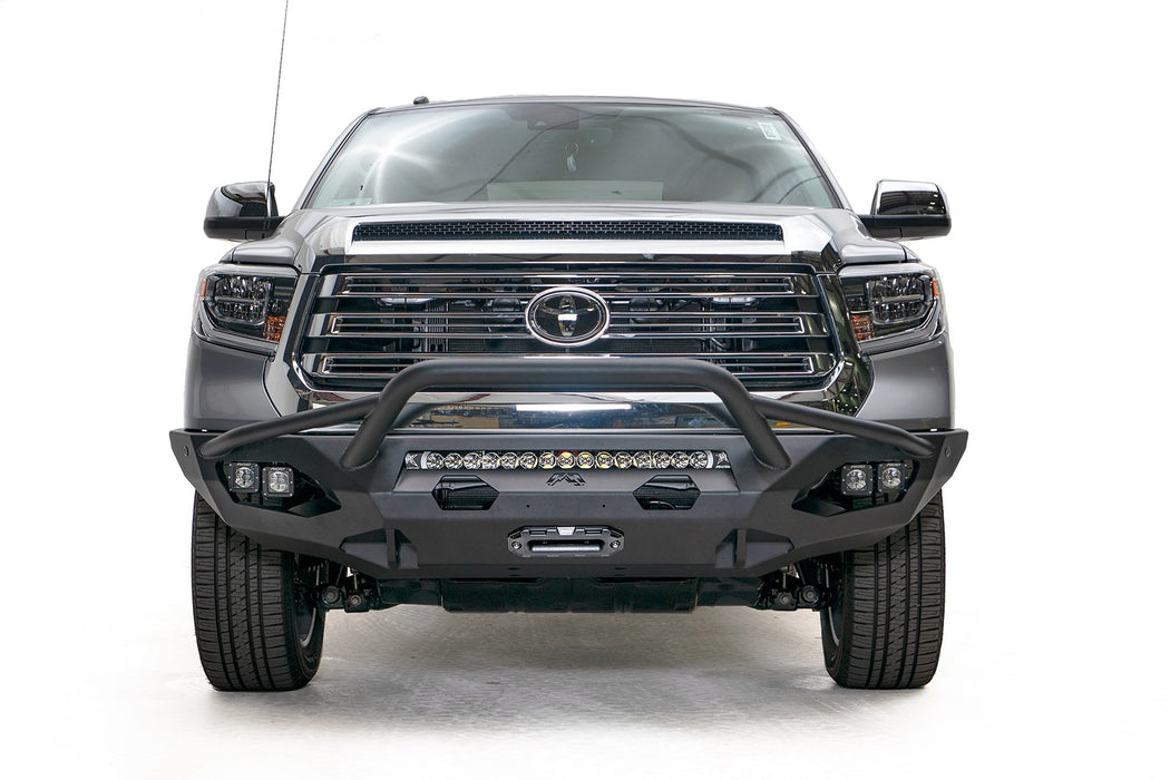 Fab Fours TT14-X3852-1 Matrix Front Bumper; w/Pre-Runner Guard; 2 Stage Matte Black Powder Coated; - Truck Part Superstore