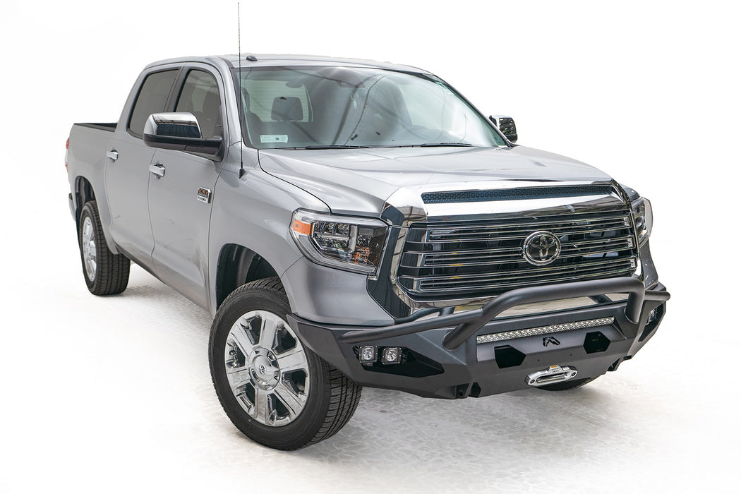Fab Fours TT14-X3852-1 Matrix Front Bumper; w/Pre-Runner Guard; 2 Stage Matte Black Powder Coated; - Truck Part Superstore