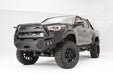 Fab Fours TT16-B3650-1 Premium Winch Front Bumper; 2 Stage Black Powder Coated; w/Grill Guard; - Truck Part Superstore