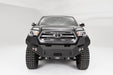 Fab Fours TT16-B3651-1 Premium Winch Front Bumper; 2 Stage Black Powder Coated; w/o Grill Guard; - Truck Part Superstore