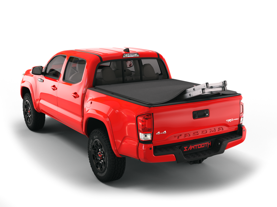 Sawtooth TTA035-20 Sawtooth STRETCH Expandable Tonneau Cover for 2016 - Present, Toyota, Tacoma, 5'-1" Bed - Truck Part Superstore