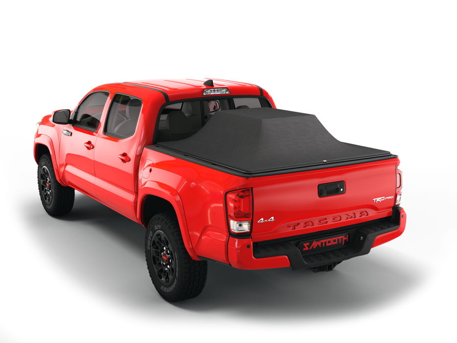 Sawtooth TTA036-21 Sawtooth STRETCH Expandable Tonneau Cover for 2016 - Present, Toyota, Tacoma, 6'-2" Bed - Truck Part Superstore