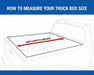 Sawtooth TTA036 Tacoma Tonneau Cover Stretch Expandable For 2016-Present Toyota Tacoma 6 Foot 2 Inch Bed Sawtooth - Truck Part Superstore