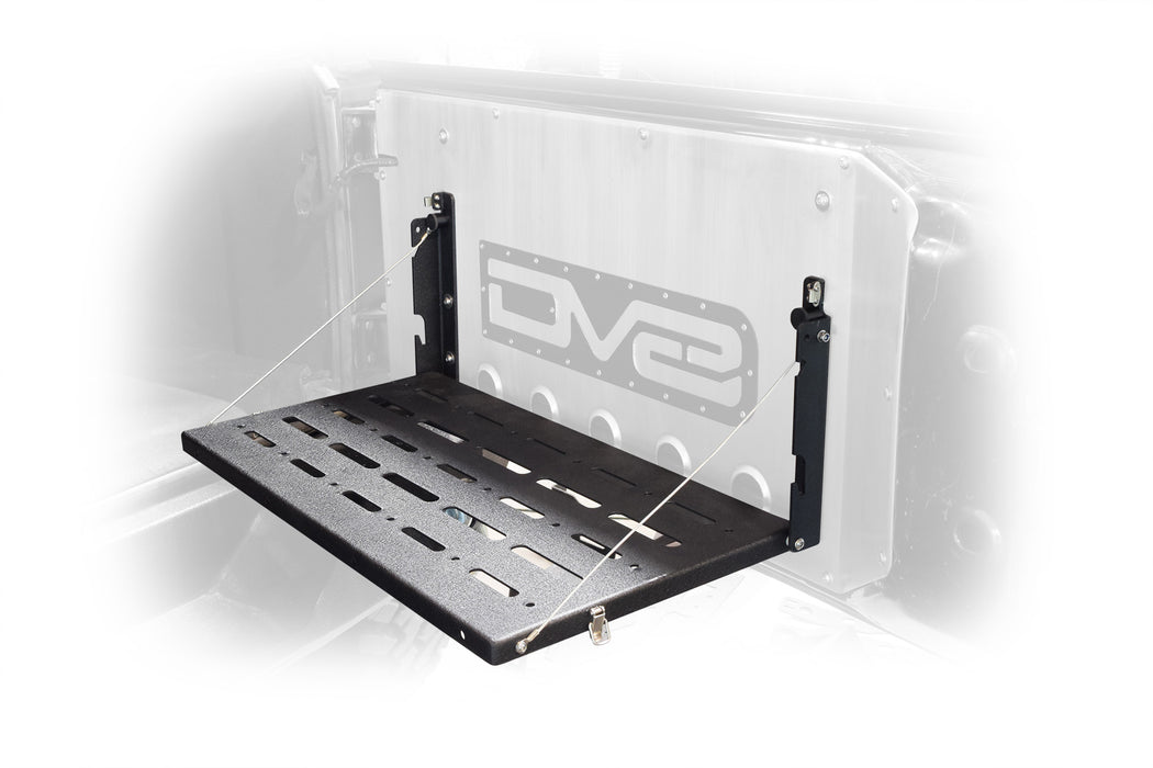 DV8 Offroad TTJK-01 Jeep JK Tailgate Mounted Trail Table 07-18 Wrangler JK DV8 Offroad - Truck Part Superstore