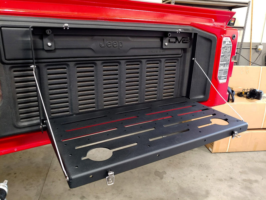 DV8 Offroad TTJL-01 Jeep JL Tailgate Mounted Trail Table 18-Pres Wrangler JL DV8 Offroad - Truck Part Superstore