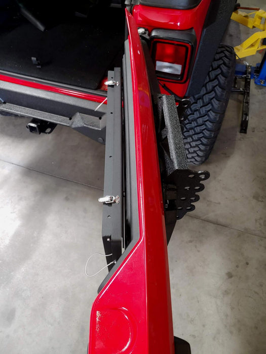 DV8 Offroad TTJL-01 Jeep JL Tailgate Mounted Trail Table 18-Pres Wrangler JL DV8 Offroad - Truck Part Superstore