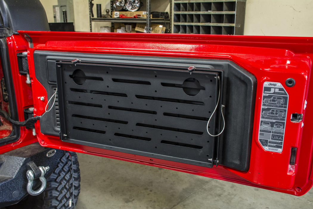 DV8 Offroad TTJL-01 Jeep JL Tailgate Mounted Trail Table 18-Pres Wrangler JL DV8 Offroad - Truck Part Superstore