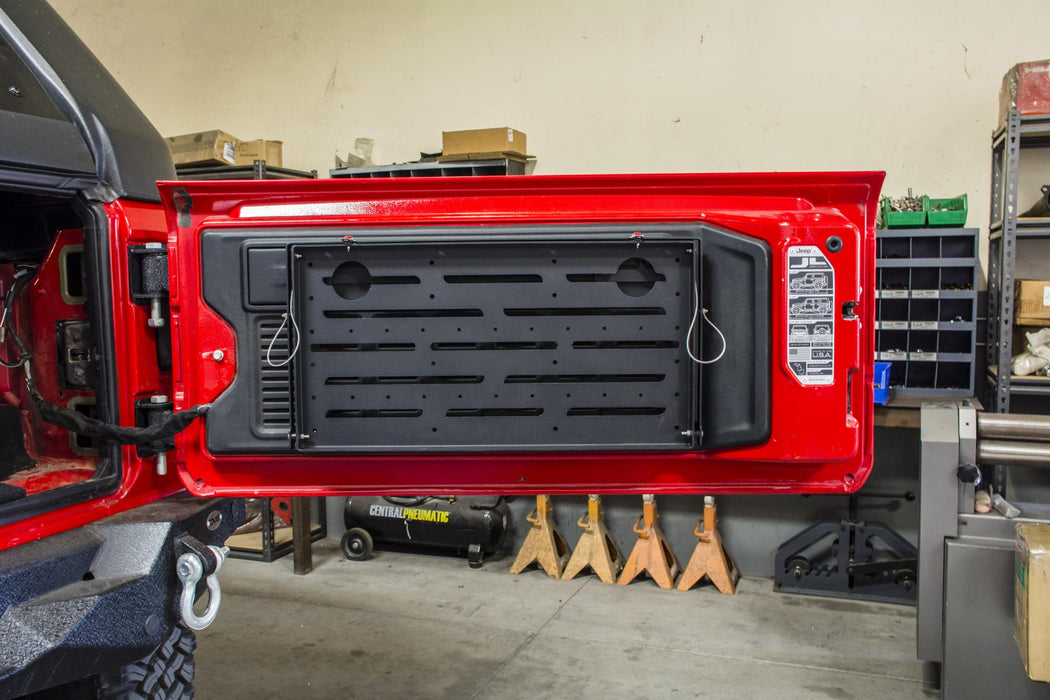 DV8 Offroad TTJL-01 Jeep JL Tailgate Mounted Trail Table 18-Pres Wrangler JL DV8 Offroad - Truck Part Superstore