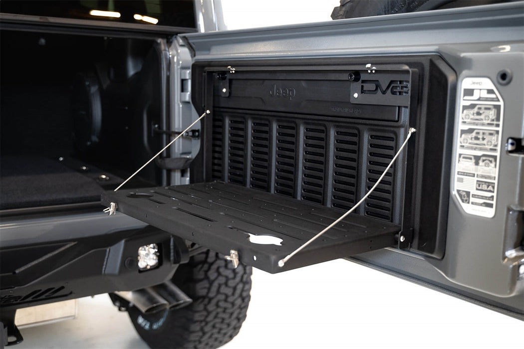 DV8 Offroad TTJL-01 Jeep JL Tailgate Mounted Trail Table 18-Pres Wrangler JL DV8 Offroad - Truck Part Superstore