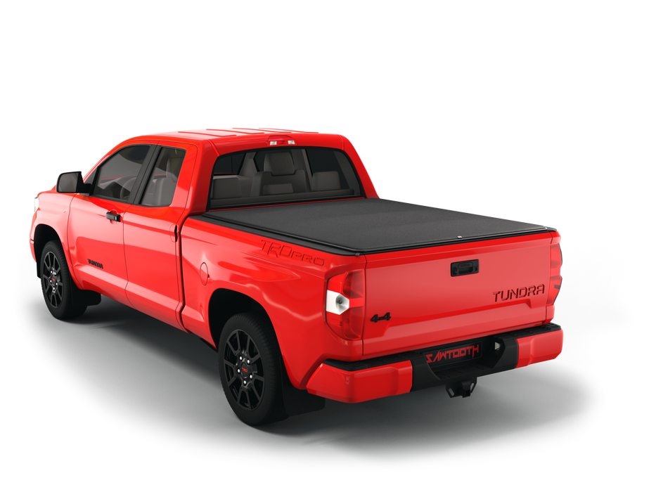 Sawtooth TTU025-22 Sawtooth STRETCH Expandable Tonneau Cover for 2007 - Present, Toyota, Tundra, 5'-5" Bed - Truck Part Superstore