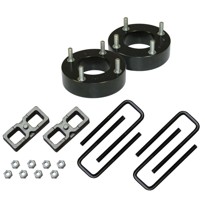 Skyjacker TU720MSP Tundra Lift Kit 2 Inch Front Lift 07-17 Tundra Includes Metal Spacers Rear Blocks U Bolts Skyjacker - Truck Part Superstore
