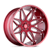 Tuff 2012T3B-55127R71 TUT3B 20X12 5X5.0 C-RED 40MM - Truck Part Superstore