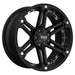 Tuff 2090T01106135M87C TUT01 20X9 6X135 F-BLK CHR-INS 10MM - Truck Part Superstore