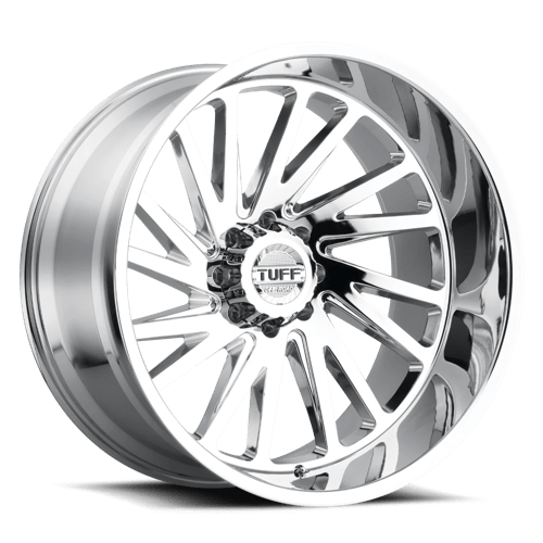 Tuff 2212T2A-58170C25R TUT2A 22X12 8X170 CHROME -45MM - Truck Part Superstore
