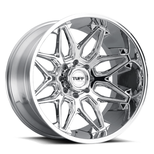 Tuff 2212T3B-58170C25 TUT3B 22X12 8X170 CHROME -45MM - Truck Part Superstore