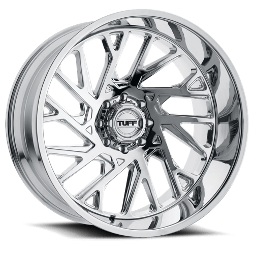 Tuff 2212T4B-58180C25R TUT4B 22X12 8X180 CHROME -45MM - Truck Part Superstore