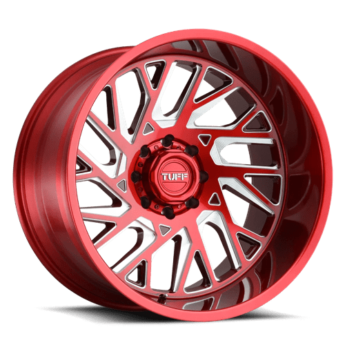 Tuff 2614T4B-28165R25L TUT4B 26X14 8X6.5 C-RED MILL -72MM - Truck Part Superstore