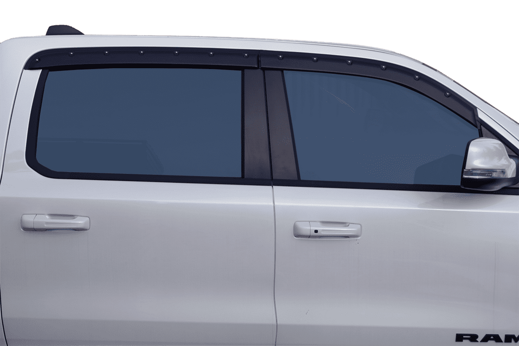 Tough Guard TV20J07-CM Tundra Window Visors For 07-21 Toyota Tundra Crew Cab Pair Tough Guard - Truck Part Superstore