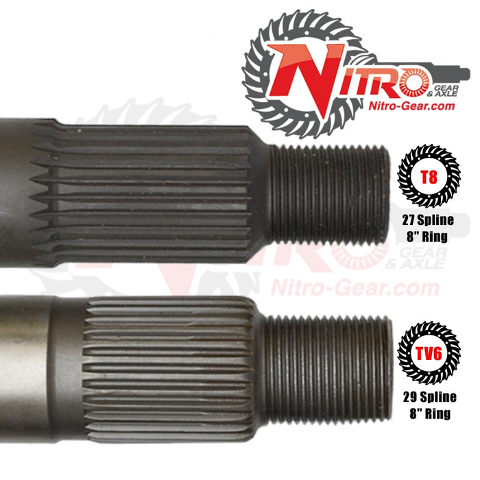 Nitro Gear & Axle TV6-358-29-NG Toyota 8 Inch Gears 3.58 Ratio 29 Spline Nitro Gear and Axle - Truck Part Superstore