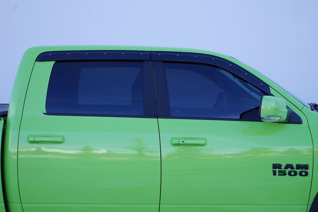 Tough Guard TV6R09-CC RAM Window Visors For 09-18 RAM 1500 10-19 RAM 2500/3500 Crew Cab Pair Tough Guard - Truck Part Superstore