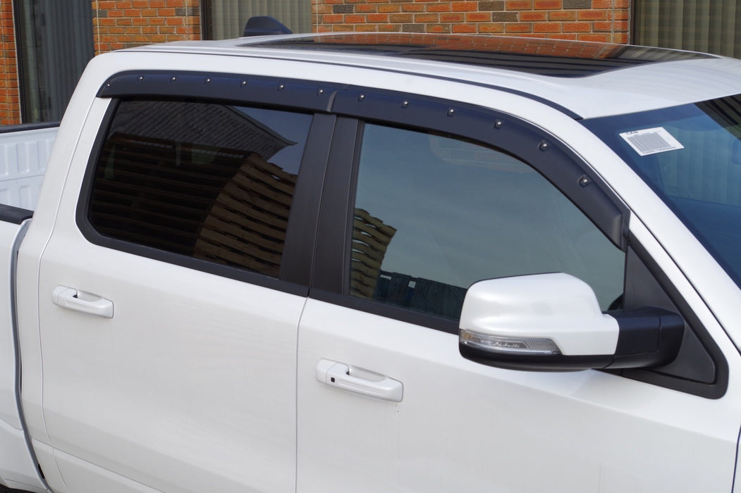 Tough Guard TV6R19-CC RAM 1500 Window Visors For 19-20 RAM 1500 Crew Cab Pair Tough Guard - Truck Part Superstore