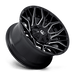 Fuel 1PC D76920009847 D769 20X10 6X135/5.5 G-BLK-MILL -18MM - Truck Part Superstore