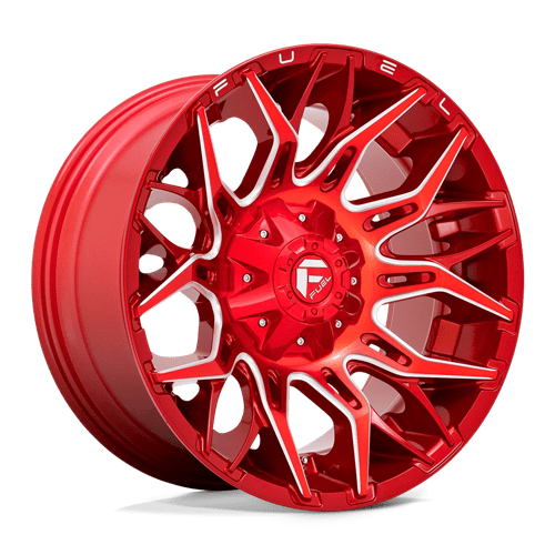 Fuel 1PC D77120007047 D771 20X10 5X5.5/150 GL-RED-MILL -18MM - Truck Part Superstore