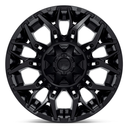Fuel 1PC D77220009847 D772 20X10 6X135/5.5 BLK-OUT -18MM - Truck Part Superstore