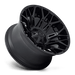 Fuel 1PC D77222207047 D772 22X12 5X5.5/150 BLK-OUT -44MM - Truck Part Superstore