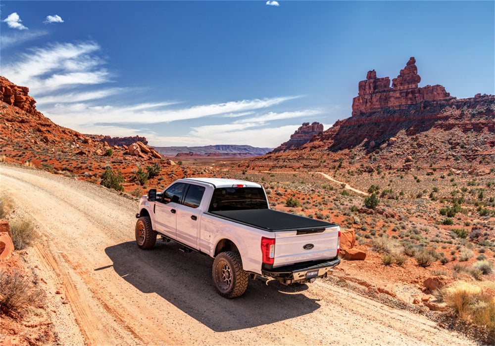 Truxedo 1509016 Sentry CT Tonneau Cover-Black-2016-2020 Nissan Titan 8ft. 2in. Bed - Truck Part Superstore