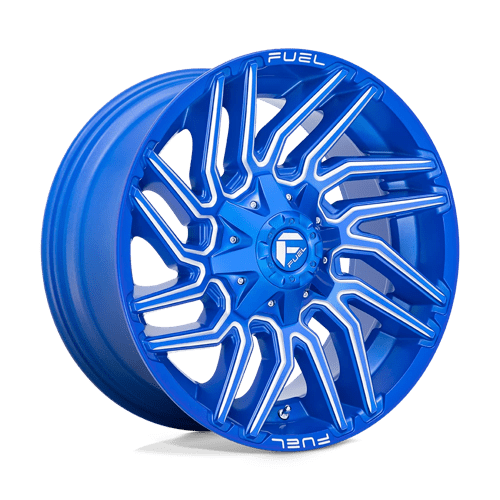 Fuel 1PC D77420907050 D774 20X9 5X5.5/150 BLUE-MILL 01MM - Truck Part Superstore