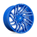 Fuel 1PC D77422001847 D774 22X10 8X180 BLUE-MILL -18MM - Truck Part Superstore
