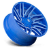 Fuel 1PC D77422001847 D774 22X10 8X180 BLUE-MILL -18MM - Truck Part Superstore