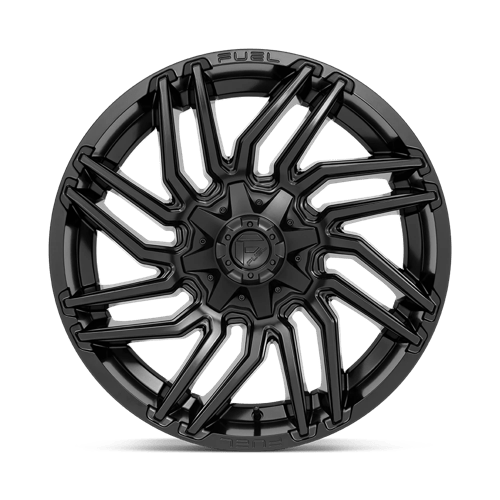 Fuel 1PC D77522008247 D775 22X10 8X6.5 MT-BLK -18MM - Truck Part Superstore