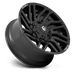 Fuel 1PC D77620907050 D776 20X9 5X5.5/150 G-BLK 01MM - Truck Part Superstore