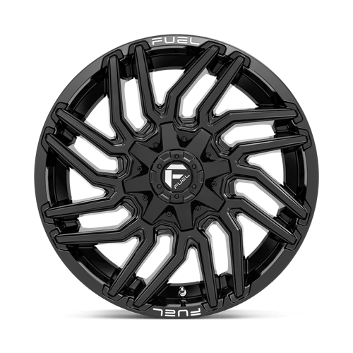 Fuel 1PC D77620907050 D776 20X9 5X5.5/150 G-BLK 01MM - Truck Part Superstore