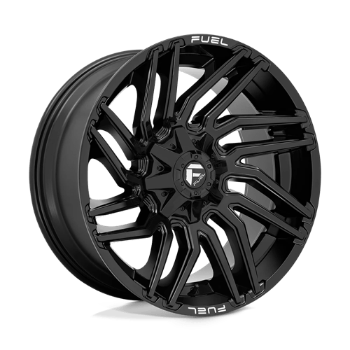 Fuel 1PC D77622001747 D776 22X10 8X170 G-BLK -18MM - Truck Part Superstore