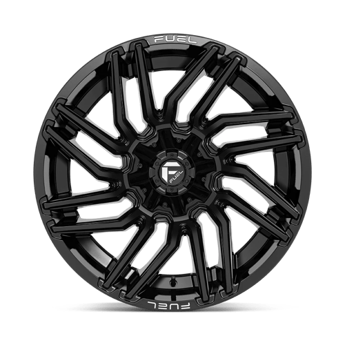 Fuel 1PC D77622202647 D776 22X12 5X4.5/5.0 G-BLK -44MM - Truck Part Superstore