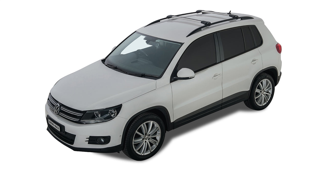 Rhino-Rack USA JA7956 Vortex StealthBar Roof Rack; 2 Bar; 785mm; Silver; For Use w/Roof Rails; - Truck Part Superstore